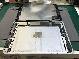 ipadAir2のバッテリー交換ならデータそのまま修理可能なスマホ修理工房イーアス高尾店へ！